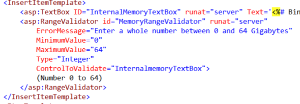 Range Validation